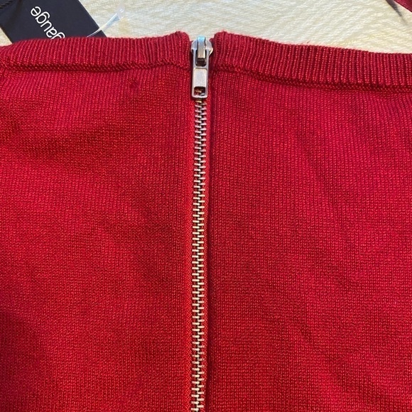 Cable and Gauge Red Sweater 1X NWT - Picture 7 of 9